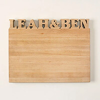 Housewarming Gifts – Uncommon Goods Personalized Cutting Board