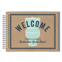 Housewarming Gifts – Maad Bathroom Guest Book