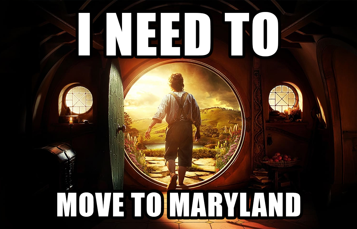 Moving to Maryland