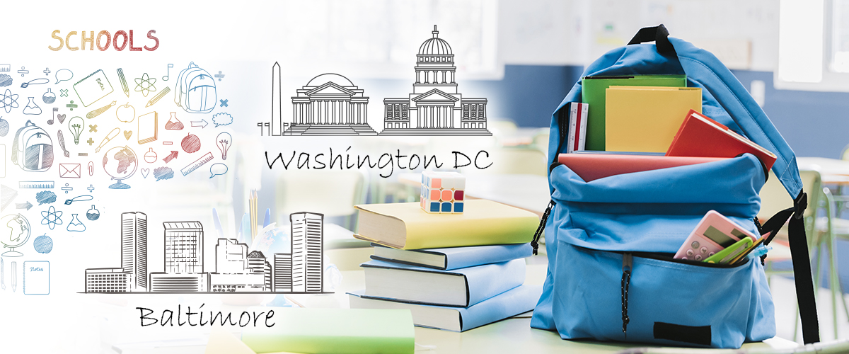 Moving to Washington dc - Baltimore ( choose by schools )