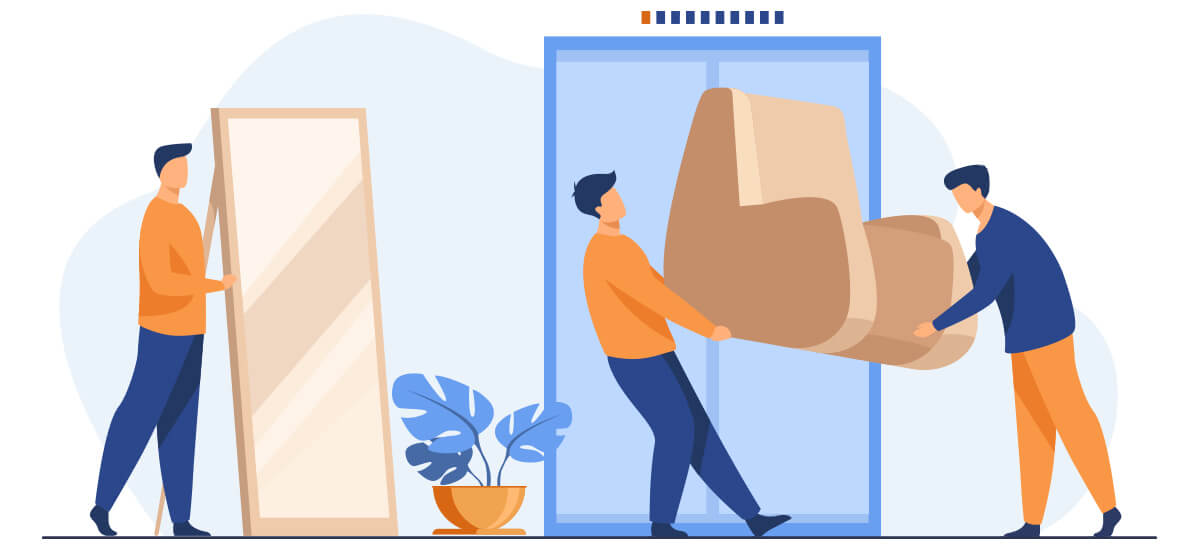 people moving furniture