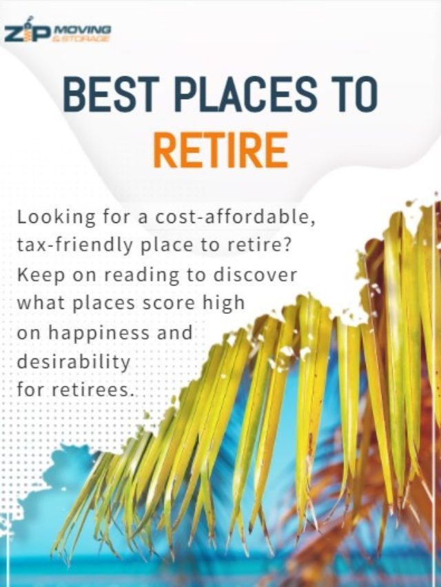 Top choices for retirement in the US!