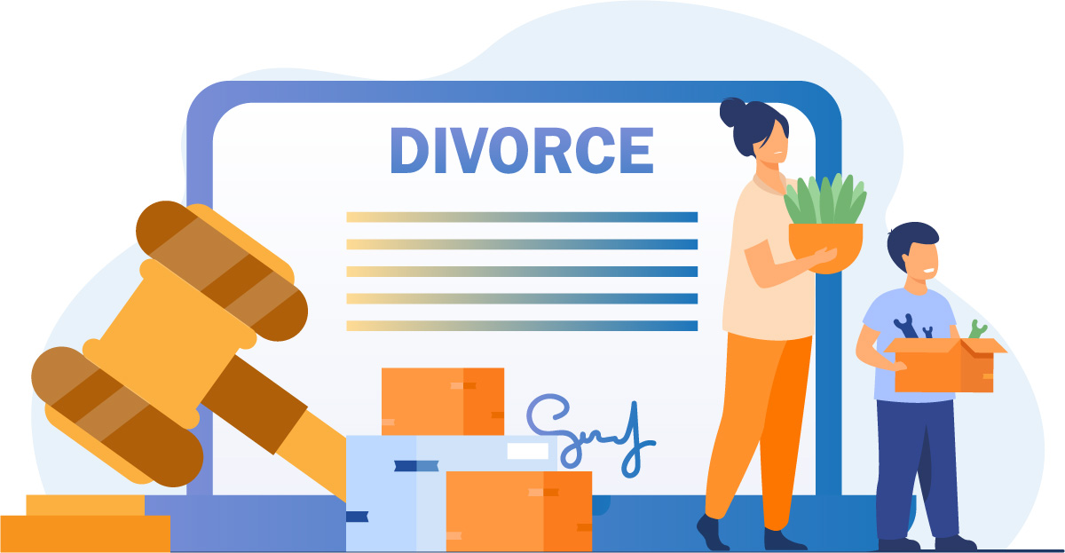 Moving with children after divorce.