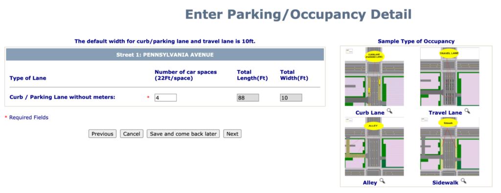 How to obtain a parking permit in Washington, D.C. Apply for a Permit step 7