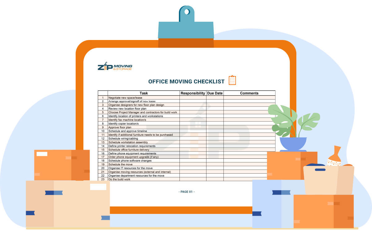 Office Move Checklist