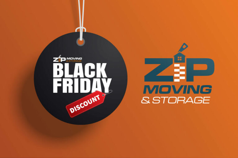 Black Friday Moving Discount ZIP Moving and Storage