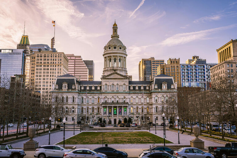 City Hall in Baltimore, MD