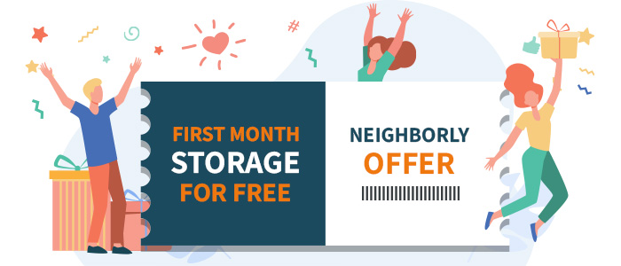 Get the First month of Storage for free