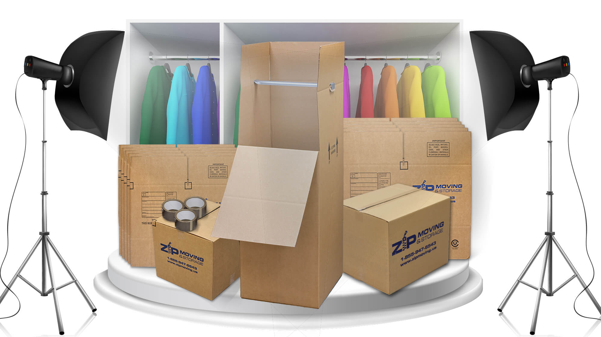 Fashionista Moving Kit | Zip Moving and Storage