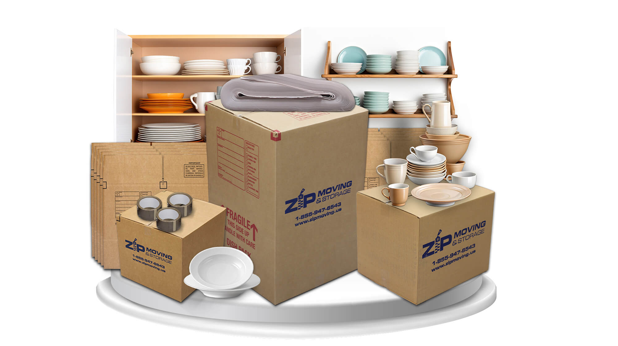 Philadelphia International 40周年ボックスセット Porcelain Lover Moving Kit | Zip Moving and Storage