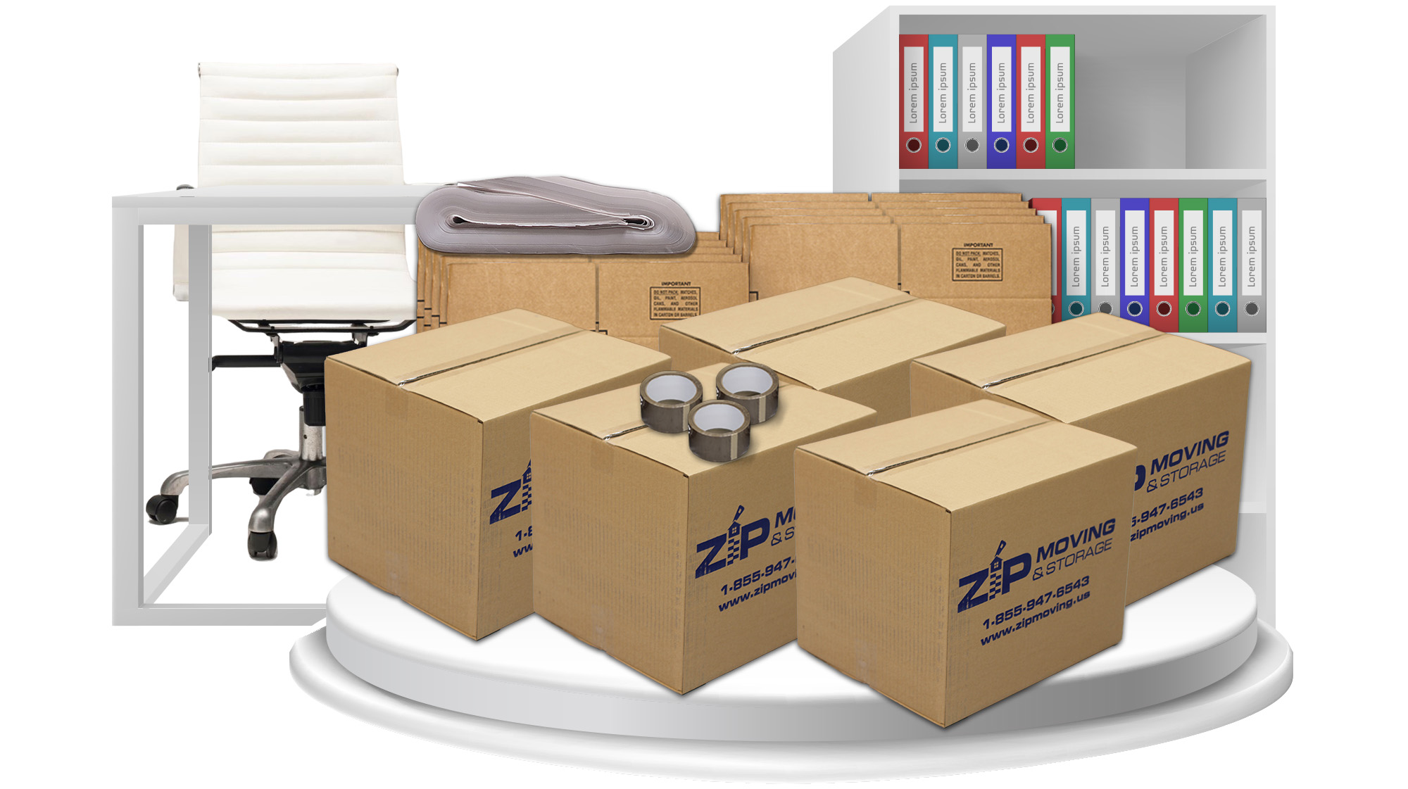 Office Moving Kit | Zip Moving and Storage